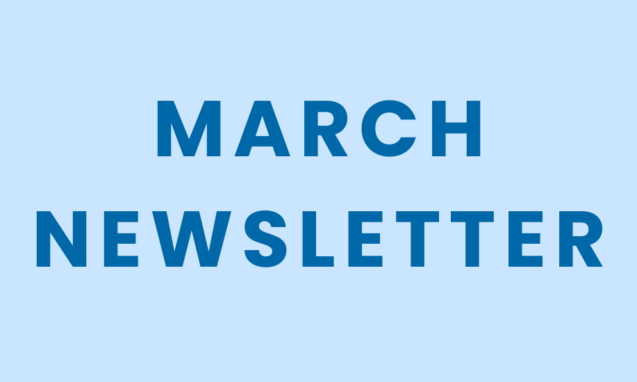 March newsletter