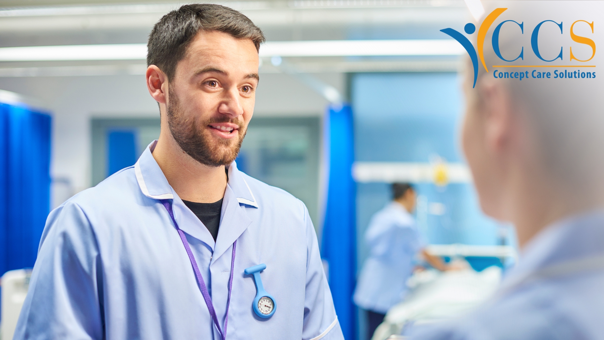 NHS nurse in uniform following announcement of graduate pay boost and career progression reforms
